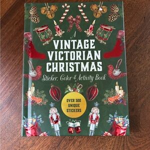 NWOT Vintage Victorian Christmas Sticker Book
